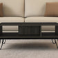 40" Carbon Espresso Manufactured Wood Rectangular Coffee Table