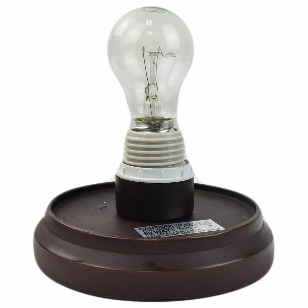 11" Beige and Green Dragonfly Stained Glass Accent Lamp