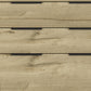 47" Brown And Black Wood Four Drawer Double Dresser