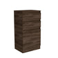 23" White Wood Two Drawer Dresser