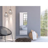 White Ten Pair Wall Mounted WoodShoe Rack