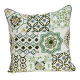 22" Off White Cotton Throw Pillow