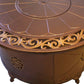 42000 BTU 48" Bronze Aluminum Propane Round Fire pit table With Cover