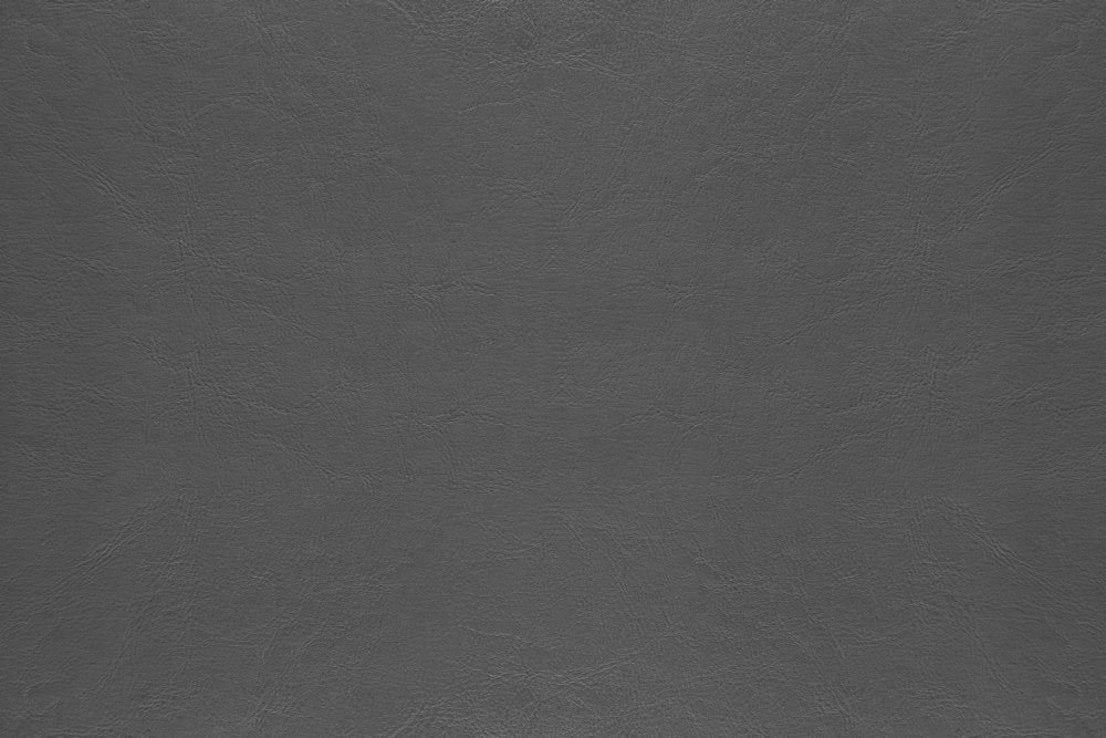 Set of Two 30" Gray and White Faux Leather and Solid Wood Backless Bar Height Bar Chairs