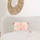 13" X 20" Coral Throw Pillow with Tassels