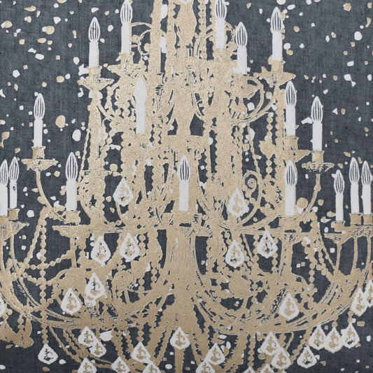 18" Gray and White Throw Pillow