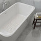 35" Beige Spa Pebbles Non Slip Bathtub Mat