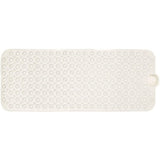 40" Beige Latex Bubbles Non Slip Shower Mat