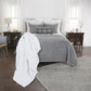 Gray Damask King Quilt