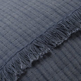 Indigo Checkered King Quilt