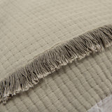 Natural Checkered Queen Quilt