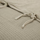 Natural Checkered Queen Quilt