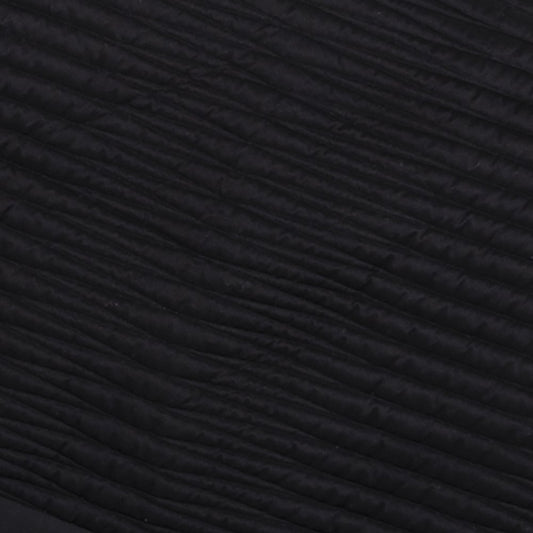 Black Geometric Queen Quilt