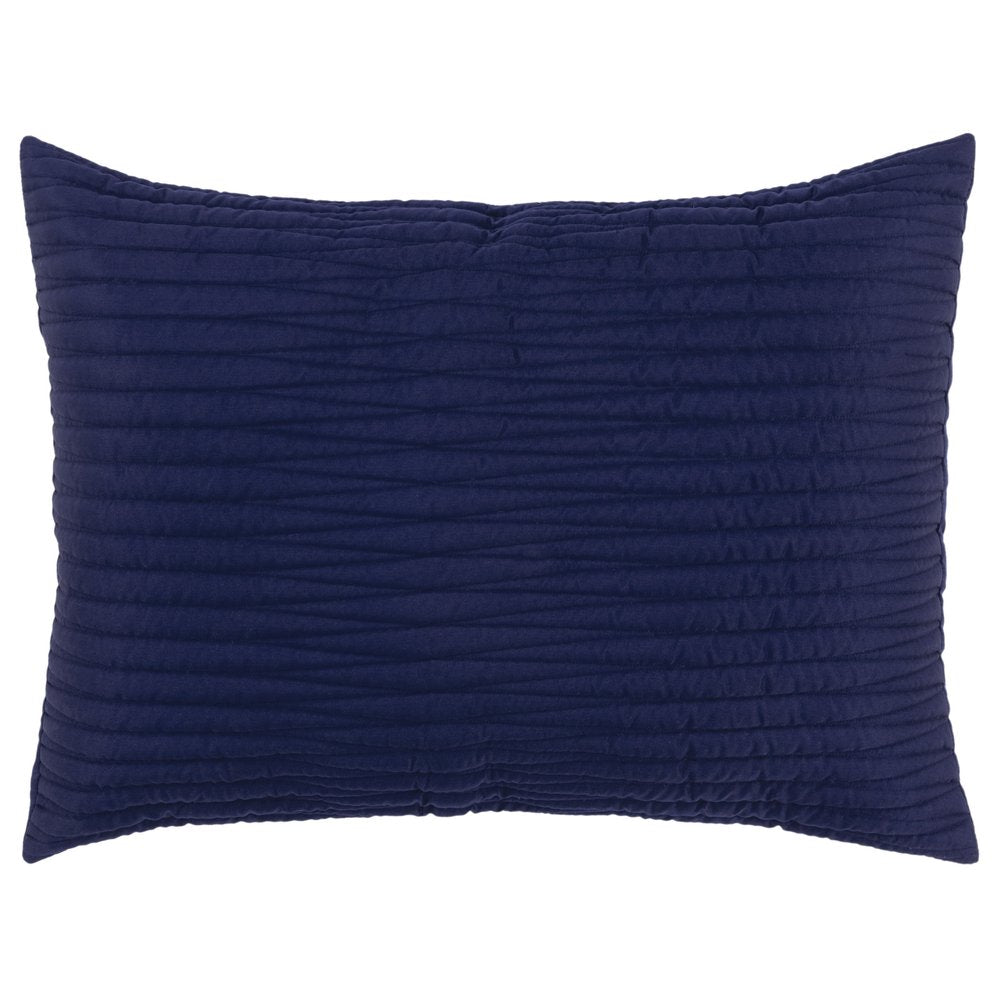 Indigo Geometric King Quilt