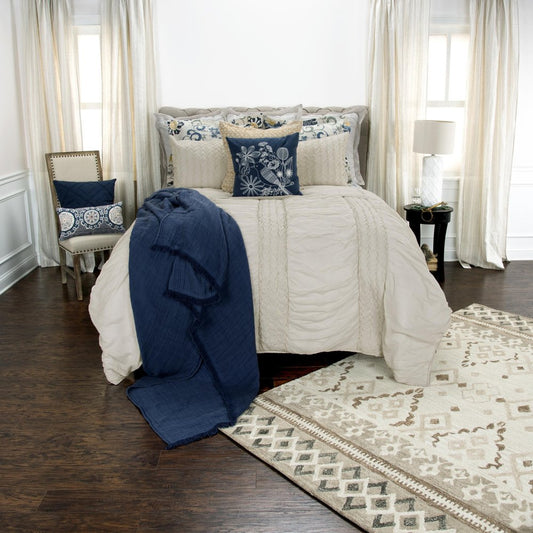 Ivory Geometric Quilt