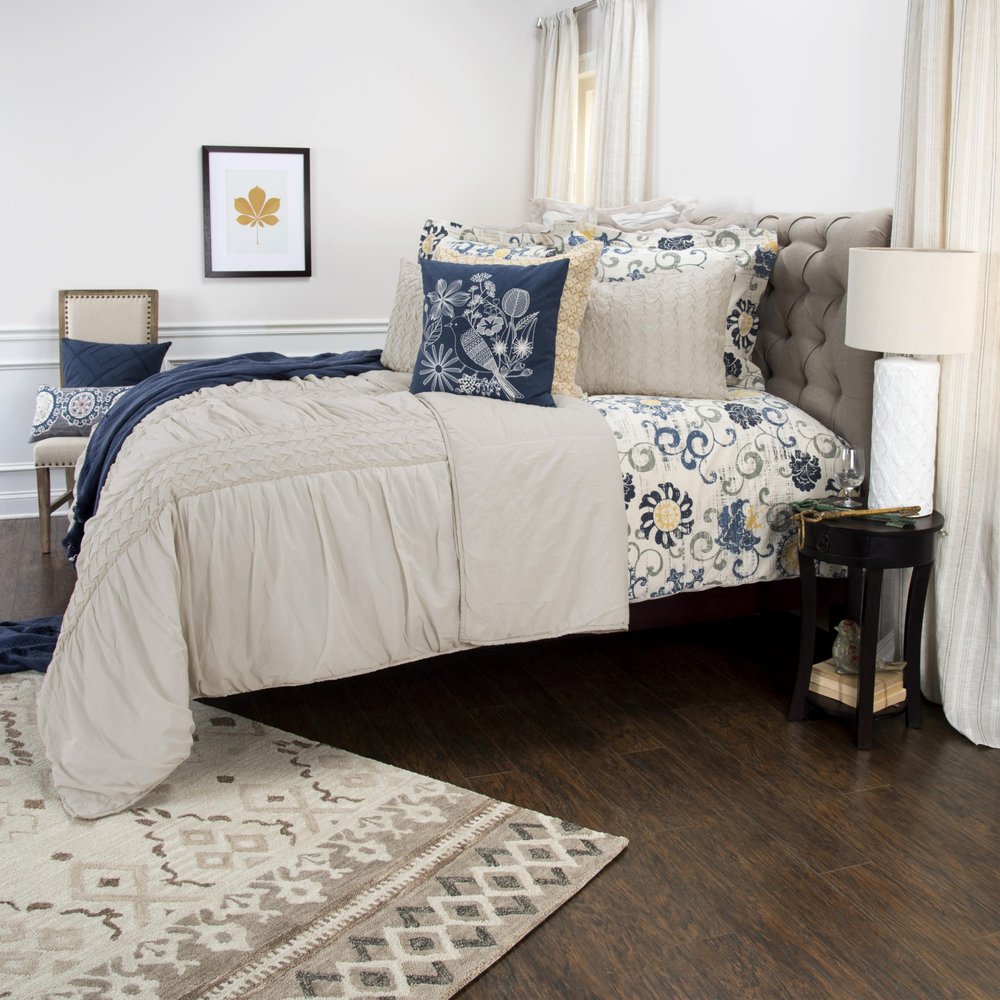 Ivory Geometric Quilt