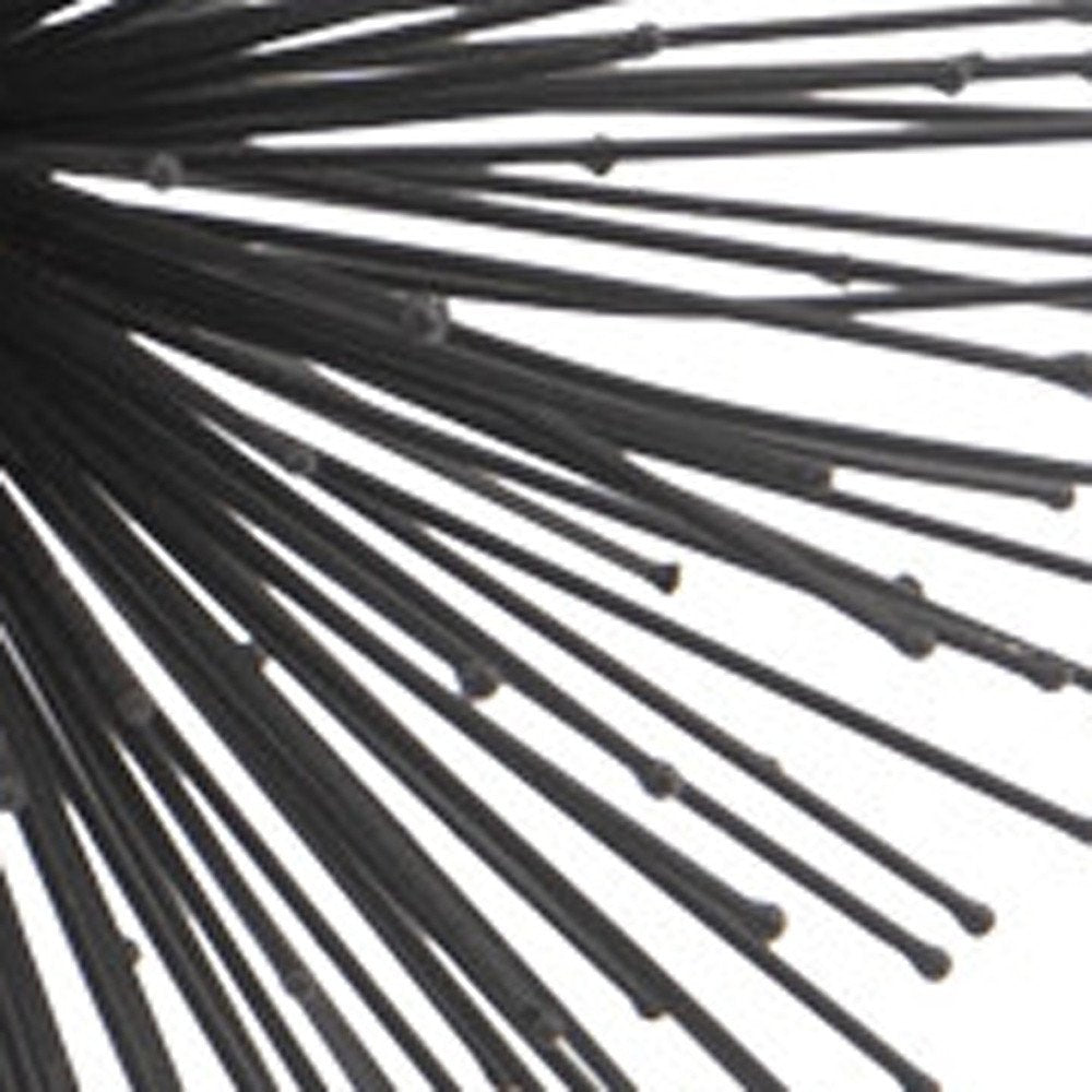 10" Antique Gold Finish Large Urchin Sphere