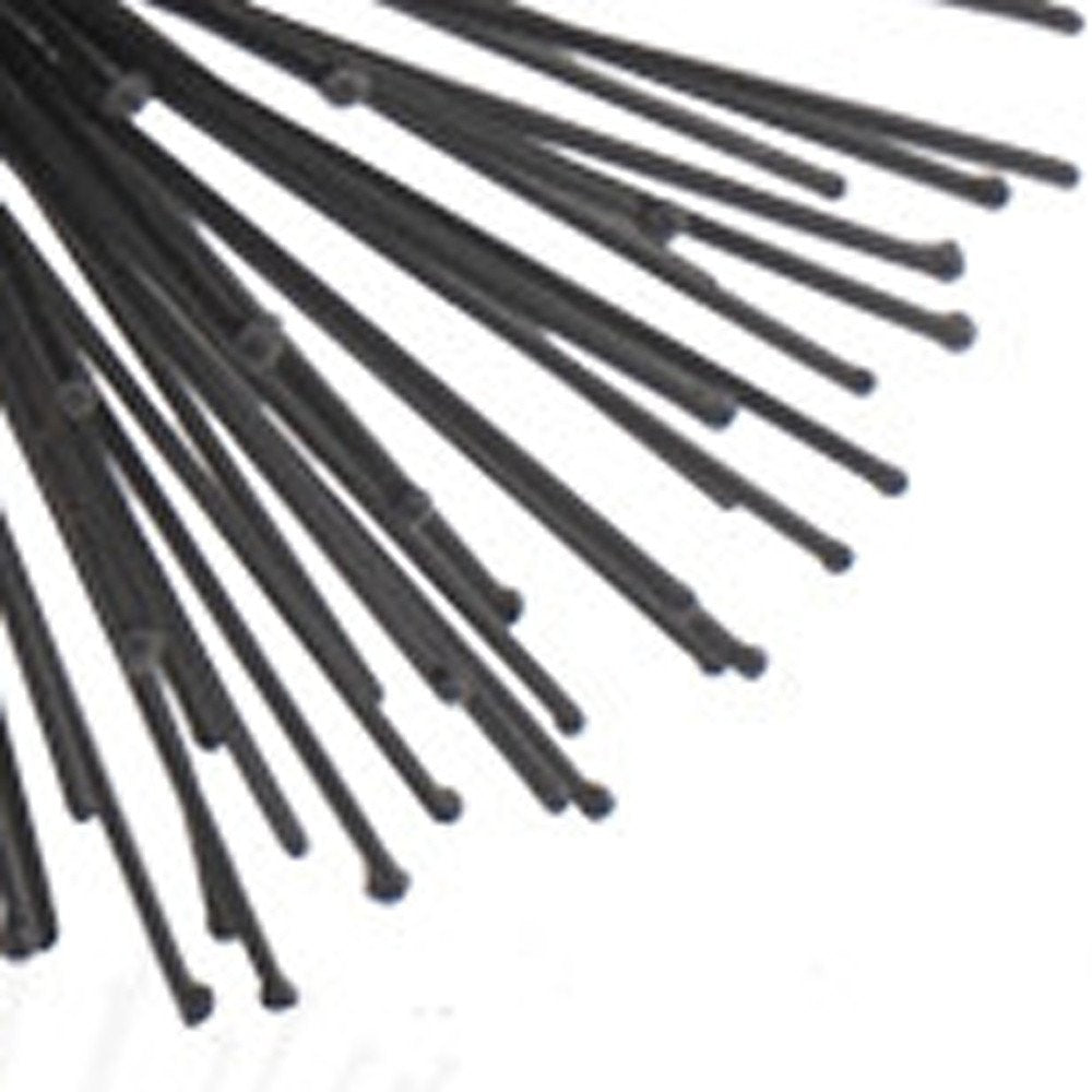 10" Antique Gold Finish Large Urchin Sphere