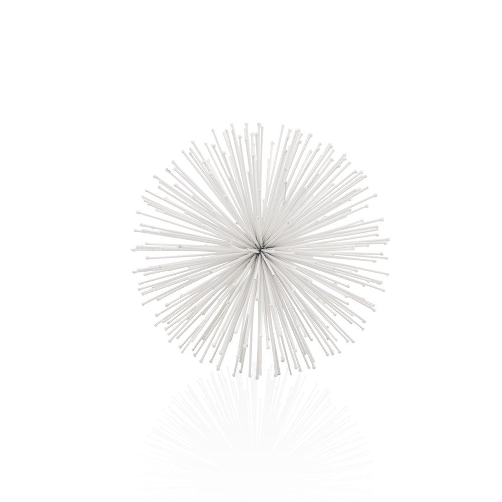 10" Antique Gold Finish Large Urchin Sphere