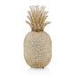 13" Silver Metal Decorative Pineapple