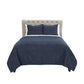 Indigo Geometric Queen Quilt