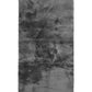 60" X 30" Charcoal Sheepskin Throw Blanket