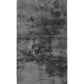 60" X 30" Charcoal Plain Weave Sheepskin Throw Blanket