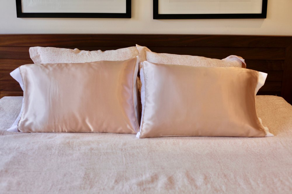 Champagne Silk Open Ended Pillowcase