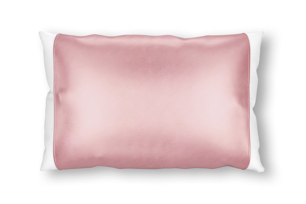 Dusty Rose Silk Open Ended Pillowcase