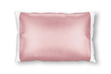 Dusty Rose Silk Open Ended Pillowcase