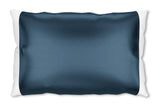 Blue Silk Open Ended Pillowcase