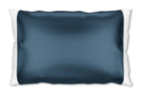 Blue Silk Open Ended Pillowcase