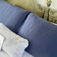 Blue Silk Open Ended Pillowcase