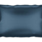 Blue Silk Open Ended Pillowcase
