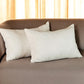 Set of Two 12" X 20" White Lumbar Throw Pillow Covers
