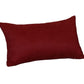 Set Of Two 12" X 20" Polyester Zippered Pillow Cover