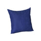 Set of Two 20" Navy Blue Fabric Throw Pillow Covers