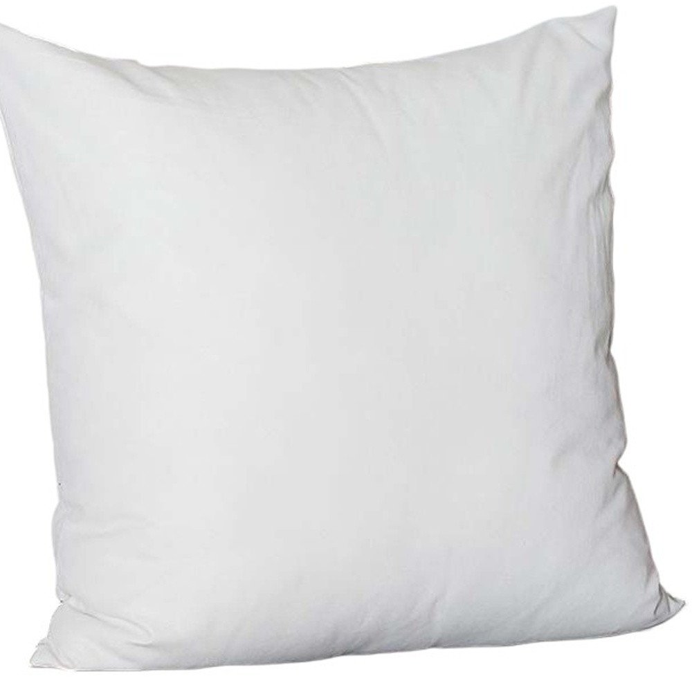 Set of Two 22" White Throw Pillow Covers