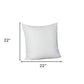 Set of Two 22" White Throw Pillow Covers