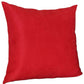 Set of Two 22" Red Throw Pillow Covers