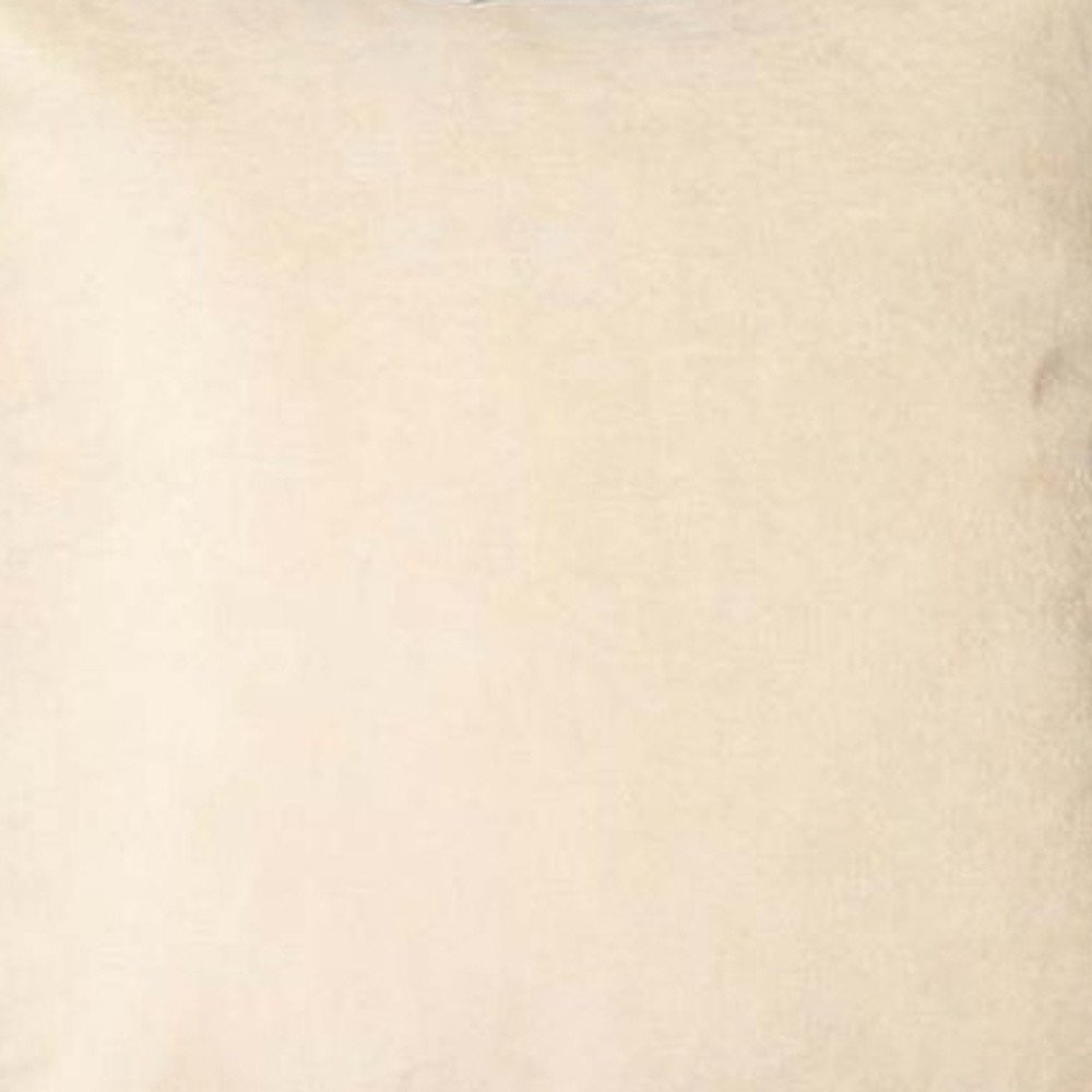 Set Of Two 22" X 22" Beige Polyester Zippered Pillow Cover