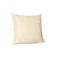 Set Of Two 22" X 22" Beige Polyester Zippered Pillow Cover