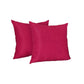 Set of Two 22" Pink Throw Pillow Covers