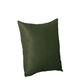 Set Of Four 17" X 17" Fern Green Polyester Zippered Pillow Cover