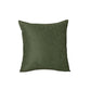 Set of Four 20" Fern Green Fabric Throw Pillow Covers