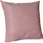 Set Of Four 22" X 22" Light Pink Polyester Zippered Pillow Cover