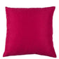 Set Of Four 22" X 22" Pink Polyester Zippered Pillow Cover