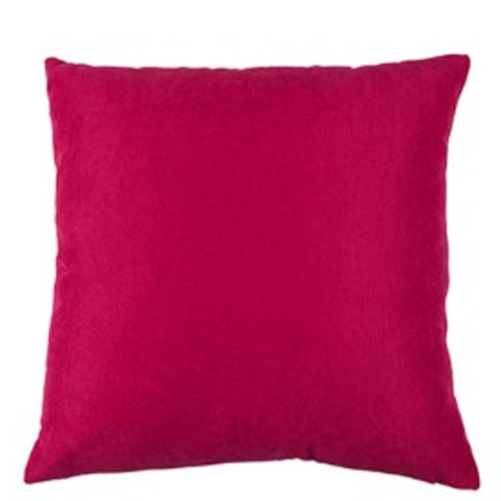 Set Of Four 22" X 22" Pink Polyester Zippered Pillow Cover