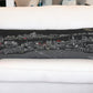 46" Black New Orleans Nighttime Skyline Lumbar Decorative Pillow