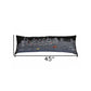 46" Black NYC Nighttime Skyline Lumbar Decorative Pillow